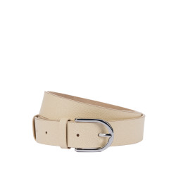Cinturón mujer 43-1m beige saffiano