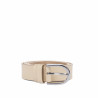 Cinturón mujer 43-1m beige saffiano