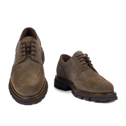 Zapatos casuales para hombre 989 arena de ante