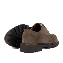Zapatos casuales para hombre 989 arena de ante