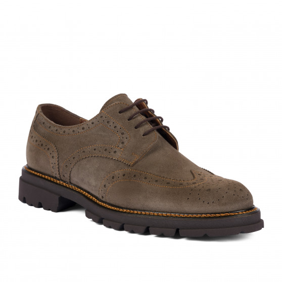 Zapatos casuales para hombre 989 arena de ante