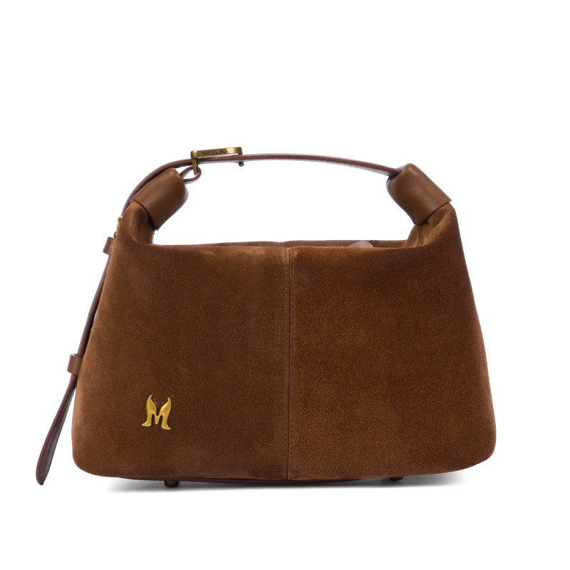 Bolso de mano para mujer 037-1g ante marrón