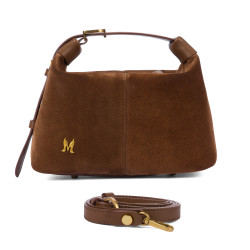 Bolso de mano para mujer 037-1g ante marrón