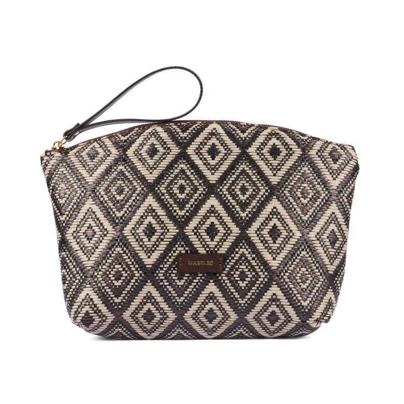 Bolso de mano para mujer 213g rafia cacao