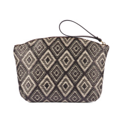 Bolso de mano para mujer 213g rafia cacao