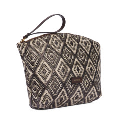 Bolso de mano para mujer 213g rafia cacao