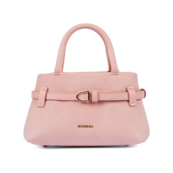 Bolso de mano para dama 056g camoscio baby pink