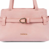 Bolso de mano para dama 056g camoscio baby pink