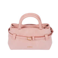 Bolso de mano para dama 056g camoscio baby pink