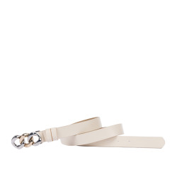 Cinturón de mujer 47m beige