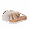 Sandalias niños 541 beige combinado