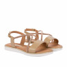 Sandalias niños 541 beige combinado