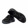 Zapatos casuales/deportivos para hombre 996 en combinación de terciopelo negro