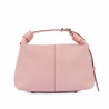 Bolso de mano para dama 037-1g 01 ante rosa bebé