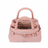 Bolso de mano de mujer 056g 01 camoscio baby pink
