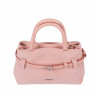 Bolso de mano de mujer 056g 01 camoscio baby pink