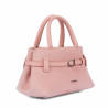 Bolso de mano de mujer 056g 01 camoscio baby pink