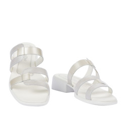 Sandalias de mujer 5130 blanco nácar