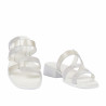 Sandalias de mujer 5130 blanco nácar