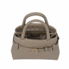 Bolso de mano de mujer 056g latte