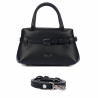 Bolso de mano para mujer 056g 01 negro