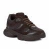 Zapatillas deportivas de mujer 6102 chocolate combinado