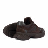 Zapatillas deportivas de mujer 6102 chocolate combinado
