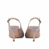 Sandalias de mujer 1328 charol arena