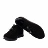 Zapatillas deportivas mujer 6104 búfalo negro combinado