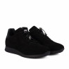 Zapatillas deportivas mujer 6104 búfalo negro combinado