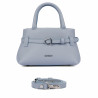 Bolso de mano de mujer 056g 01 azul claro