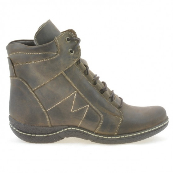 Botines mujer 3280 tuxon café