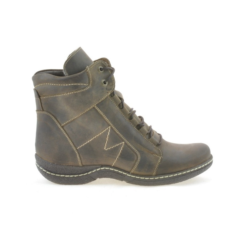 Botines mujer 3280 tuxon café