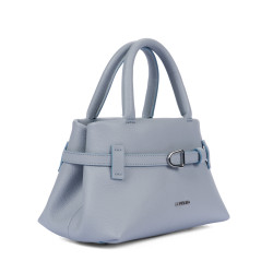 Bolso de mano de mujer 056g 01 azul claro