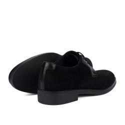 Zapatos casuales para hombre 9006 negro ante