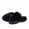 Zapatos casuales para hombre 9006 negro ante