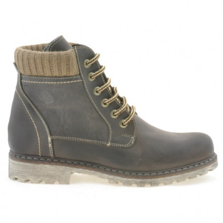 Botines para mujer 3269 tuxon café
