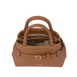 Bolso de mano para mujer 056g coñac