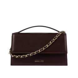 Bolso de hombro para mujer 057g testa di moro