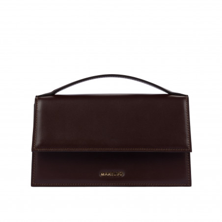 Bolso de hombro para mujer 057g testa di moro