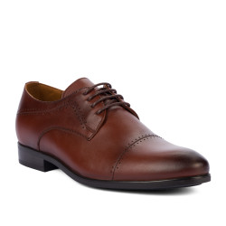 Zapatos elegantes para hombre 822-1 a coñac