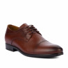 Zapatos elegantes para hombre 822-1 a coñac
