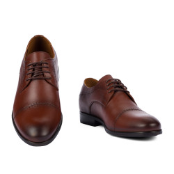 Zapatos elegantes para hombre 822-1 a coñac