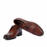 Zapatos elegantes para hombre 822-1 a coñac
