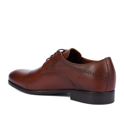 Zapatos elegantes para hombre 822-1 a coñac