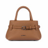 Bolso de mano para dama 056g 01 coñac