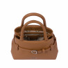 Bolso de mano para dama 056g 01 coñac