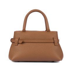 Bolso de mano para dama 056g 01 coñac