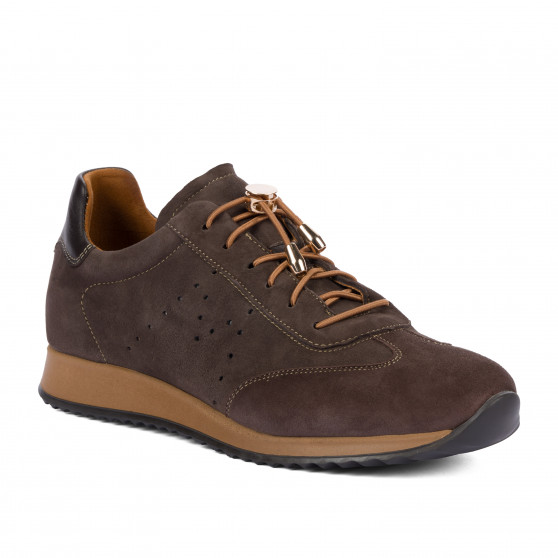 Zapatos deportivos de mujer 6104 bufo café combinado