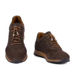 Zapatos deportivos de mujer 6104 bufo café combinado